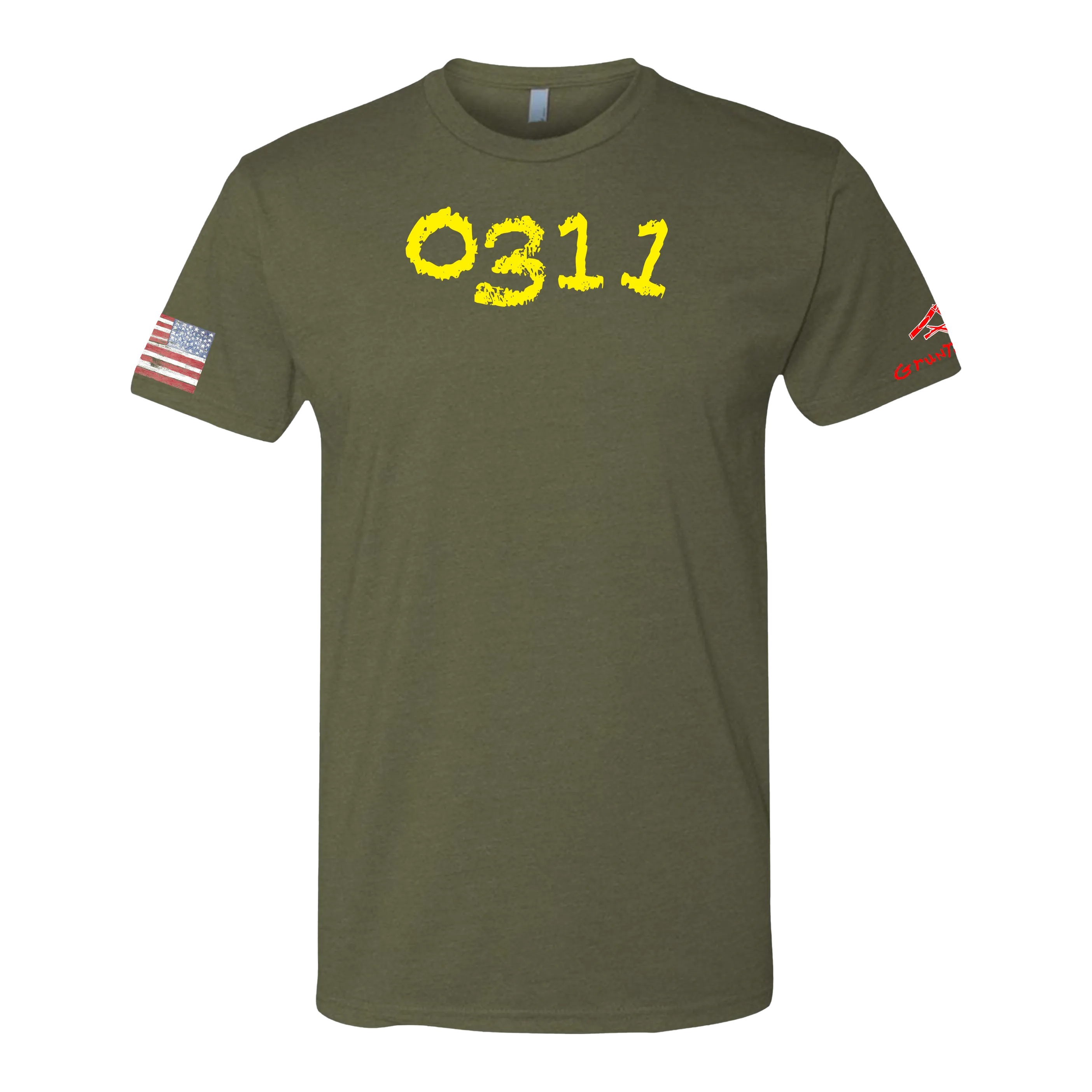 0311 Crayon Shirt (OD OR CHARCOAL GRAY)