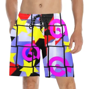 1980's Abstract Design Men's Beach Bundle