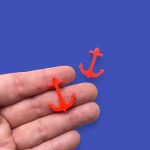 2 Pair Anchor Dangles - 3 sizes