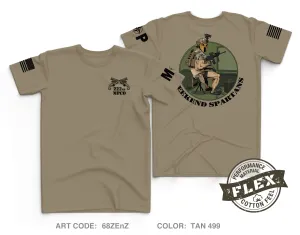 222 Military Police Company Core Men's SS Flex Performance Tee - 68ZEnZ
