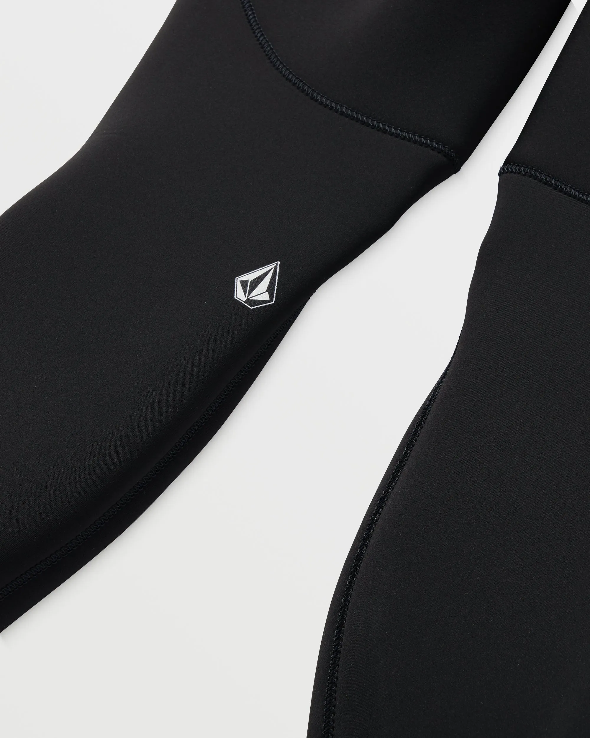 4/3Mm Chest Zip Wetsuit - BLACK