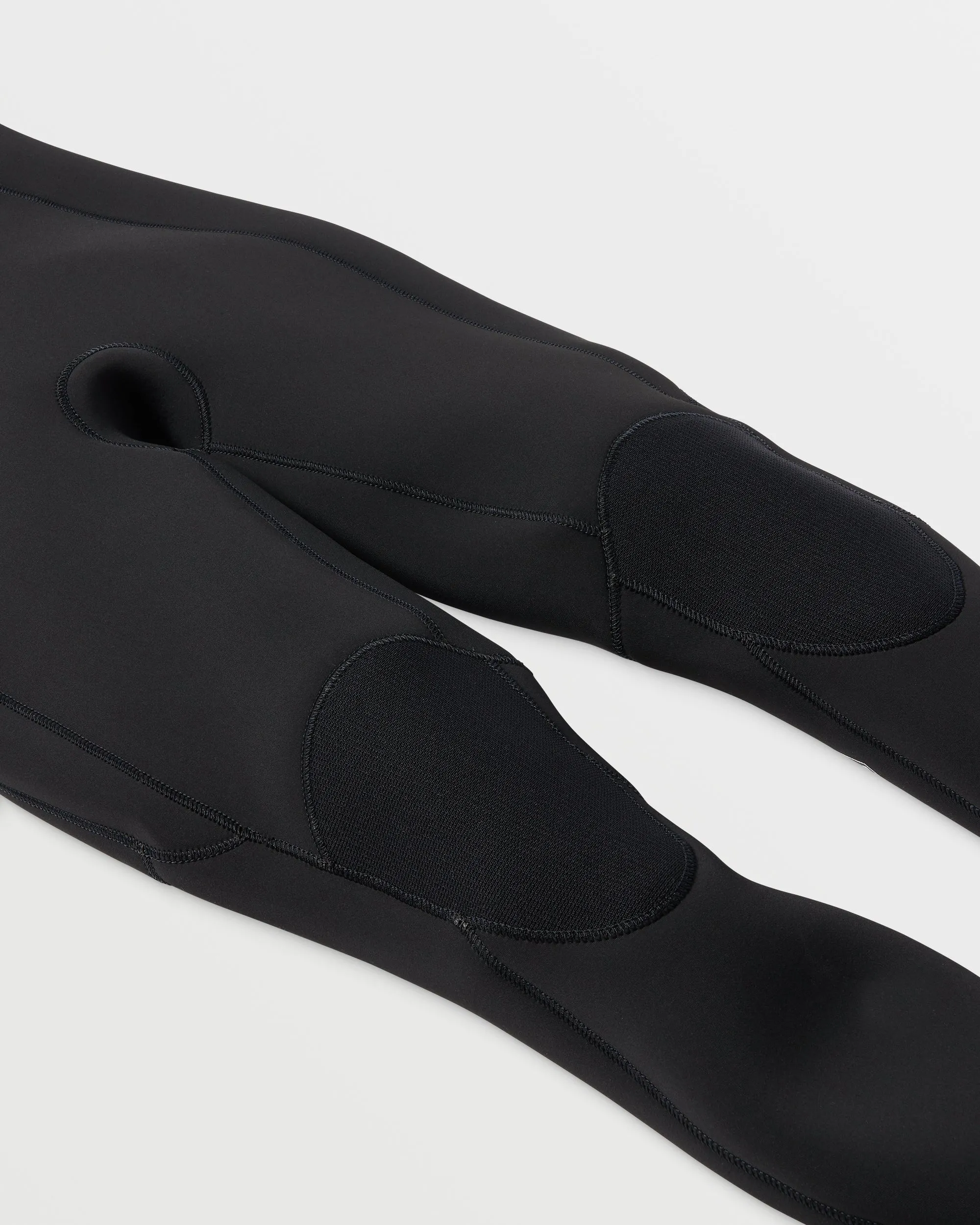 4/3Mm Chest Zip Wetsuit - BLACK