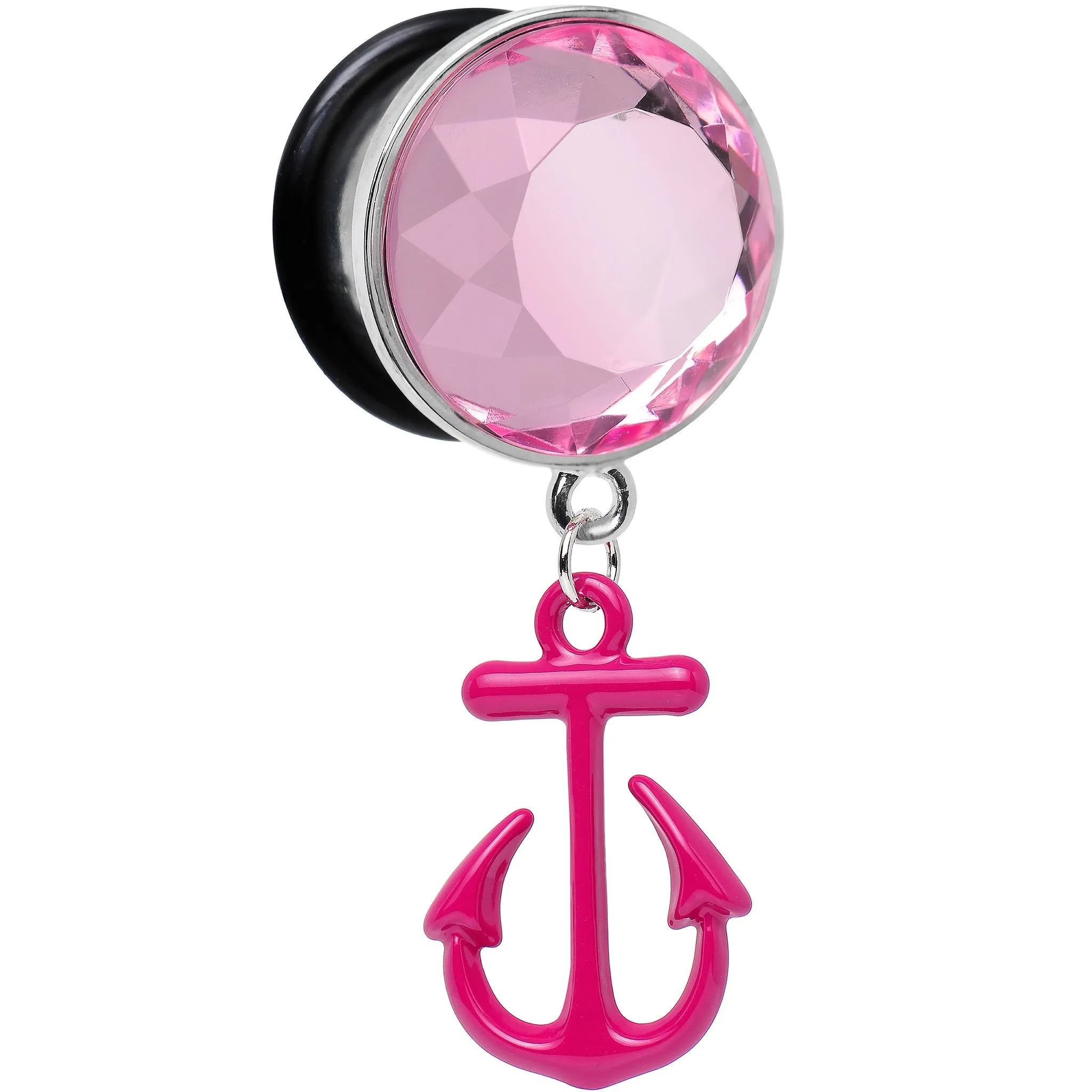 5/8 Pink Dangling Anchor Steel Plug