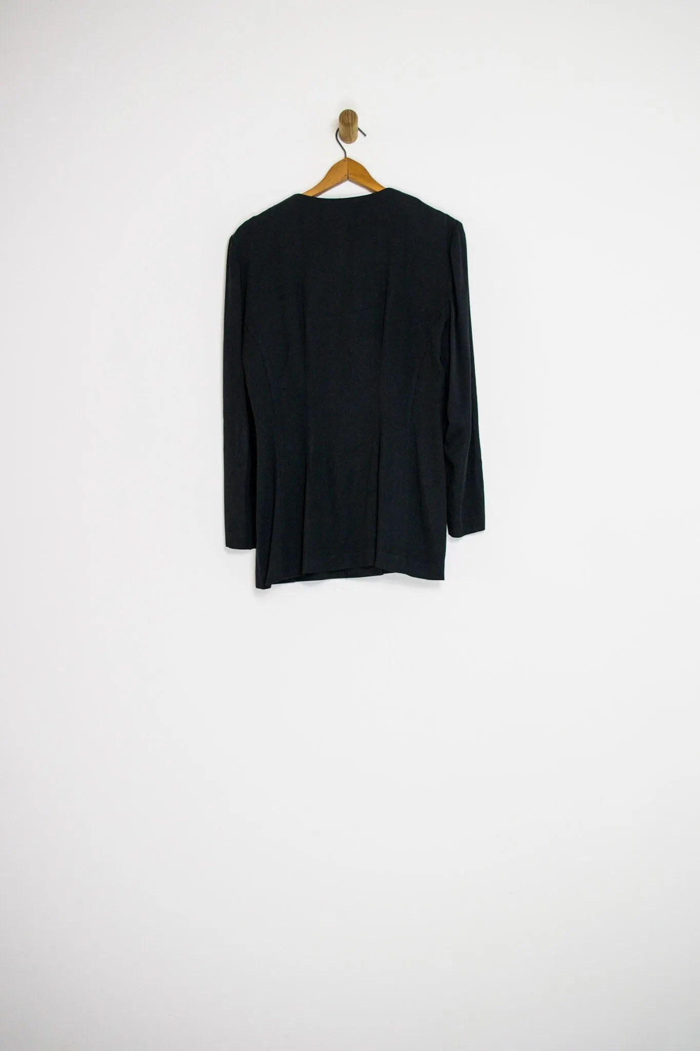 90's STRIPED BLAZER / MEDIUM