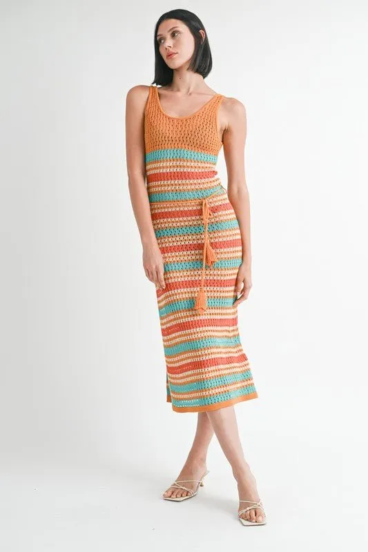 Alyssa Crochet Maxi Dress