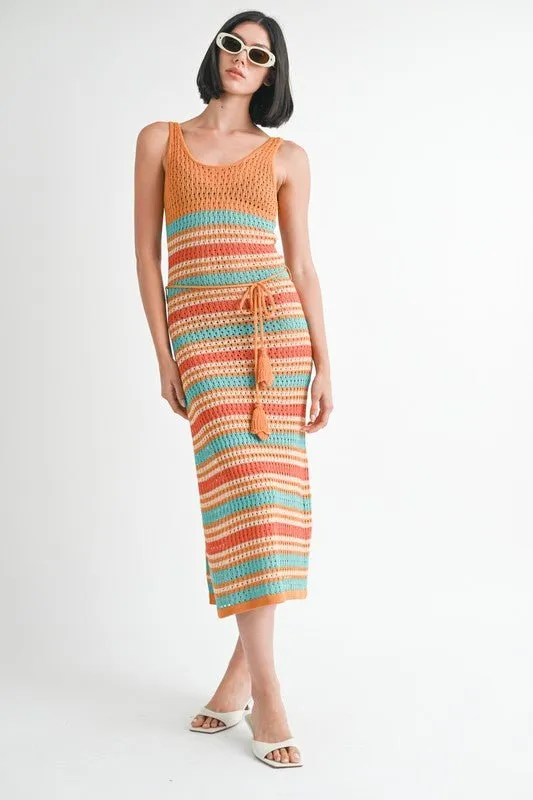 Alyssa Crochet Maxi Dress