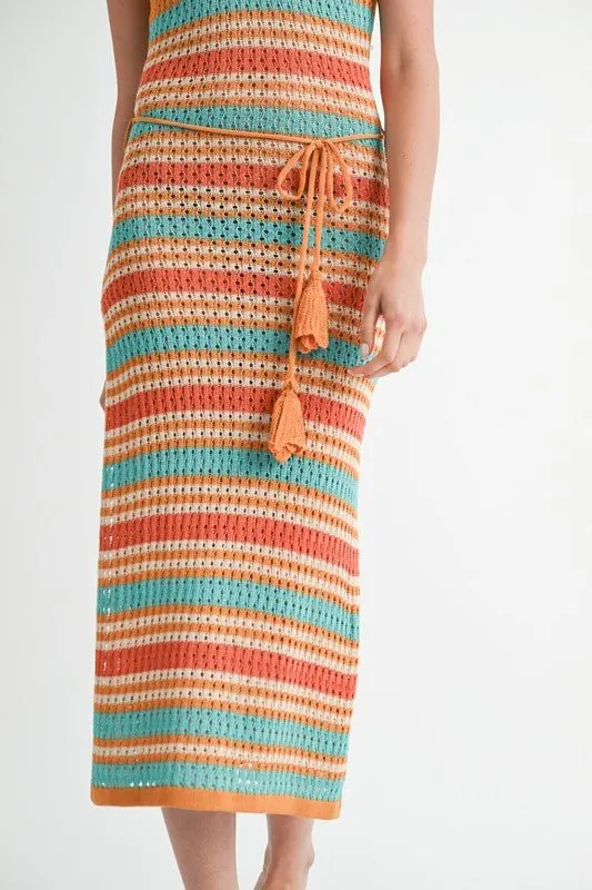 Alyssa Crochet Maxi Dress