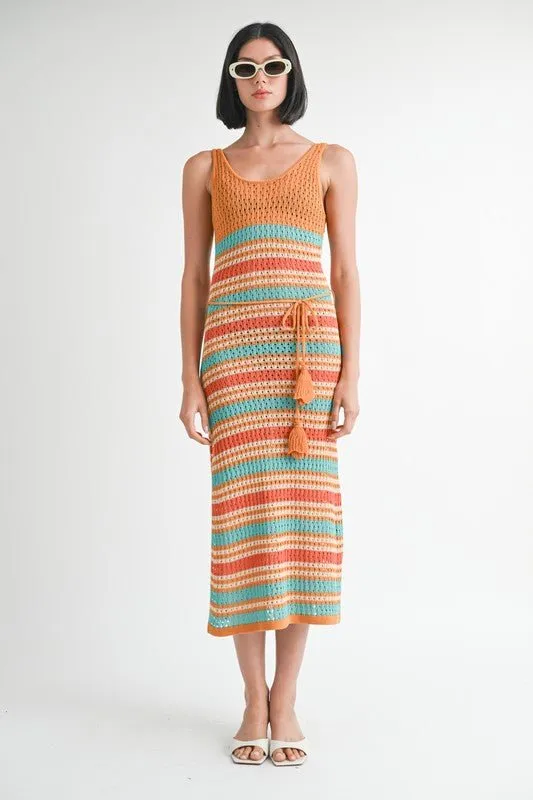 Alyssa Crochet Maxi Dress