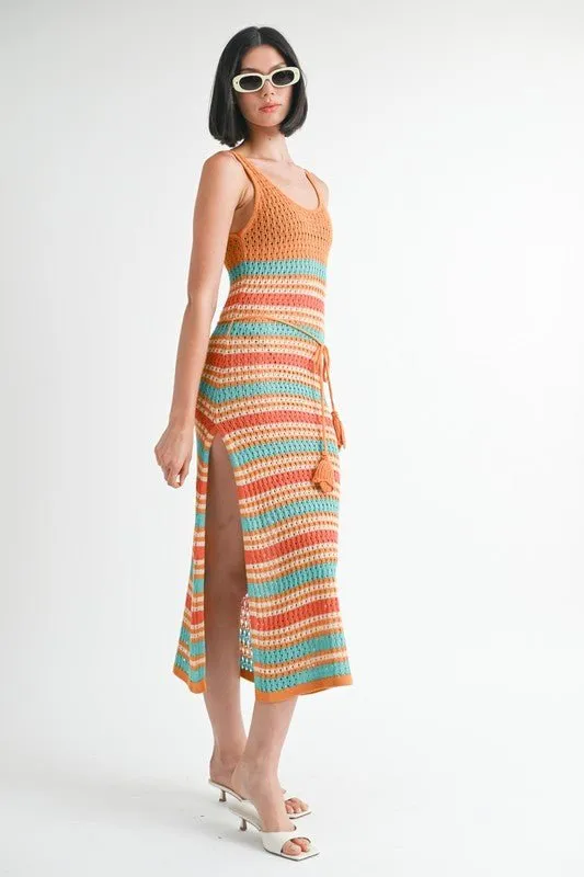 Alyssa Crochet Maxi Dress