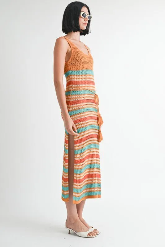 Alyssa Crochet Maxi Dress