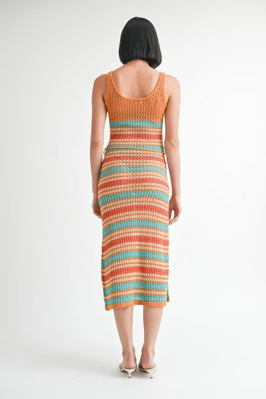 Alyssa Crochet Maxi Dress