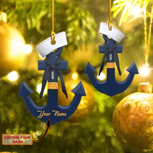 Anchor - Custom Shaped Ornament 09 - NBTT