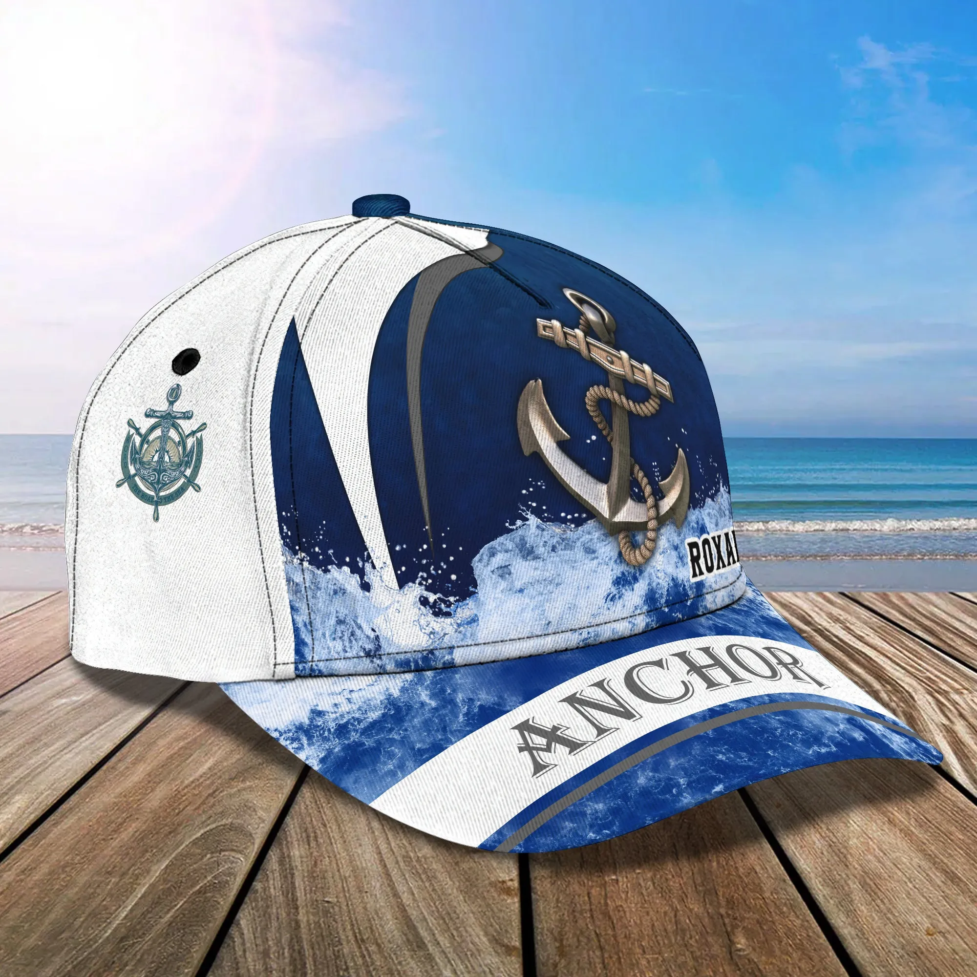 Anchor Roxana - Personalized Name Cap - HTA