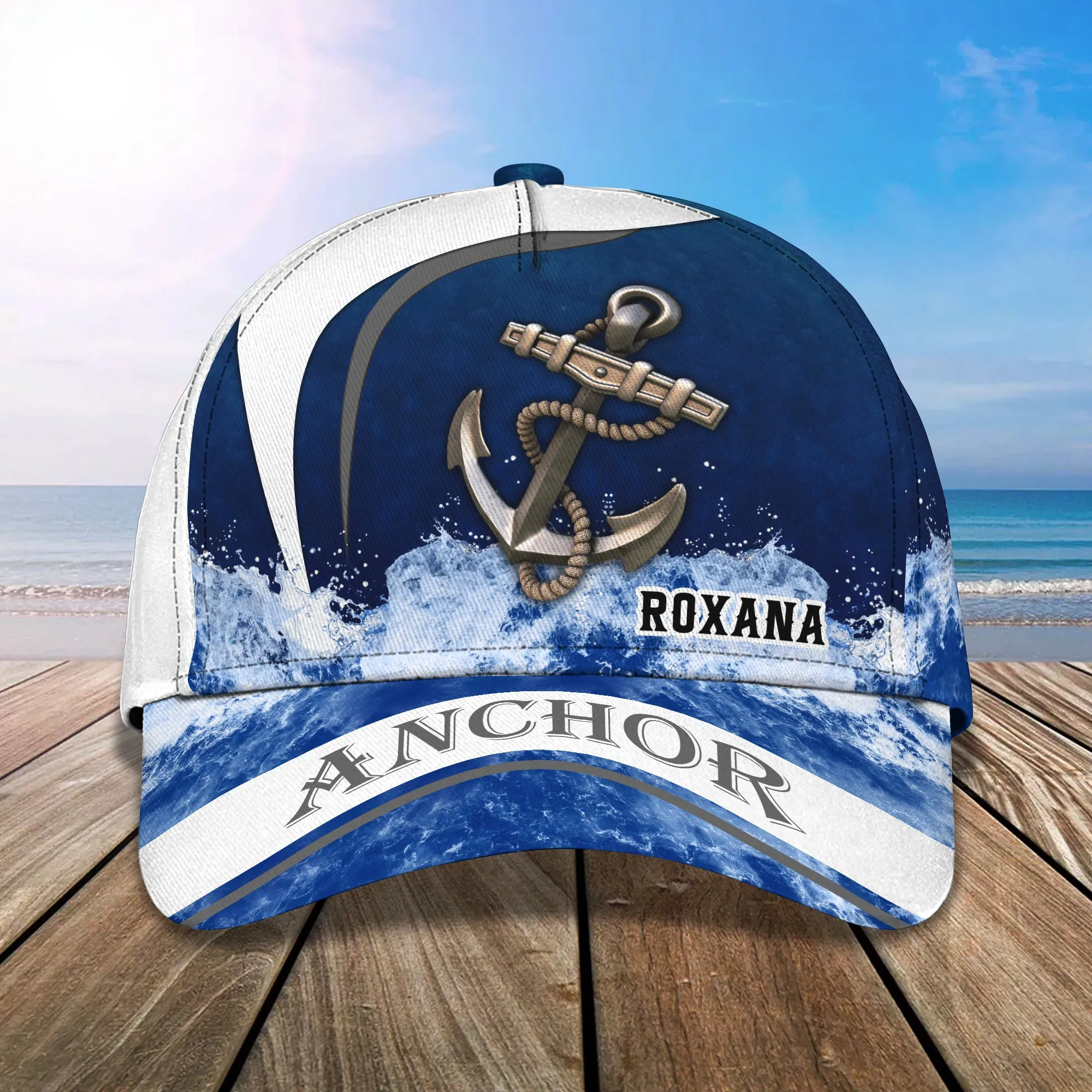 Anchor Roxana - Personalized Name Cap - HTA