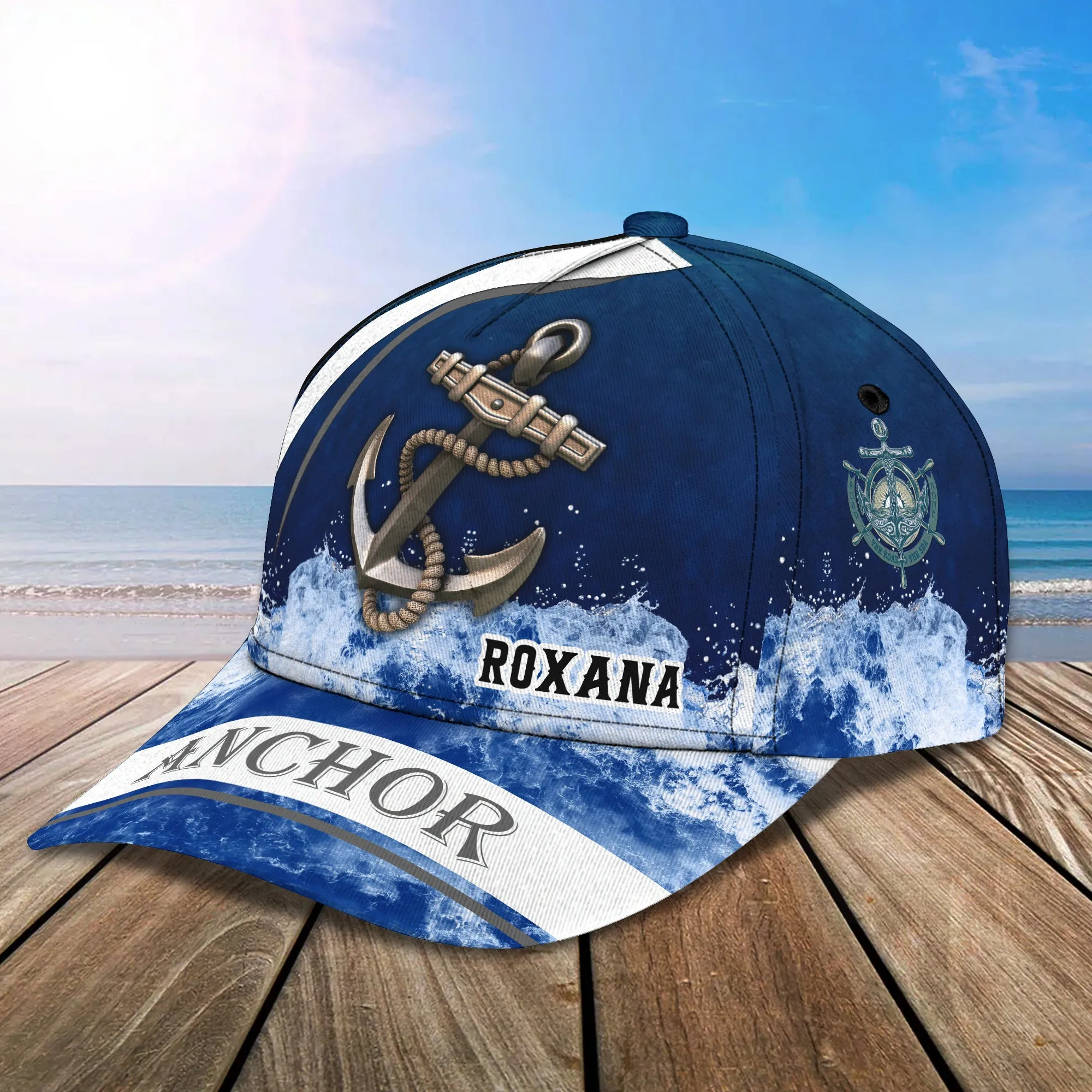 Anchor Roxana - Personalized Name Cap - HTA