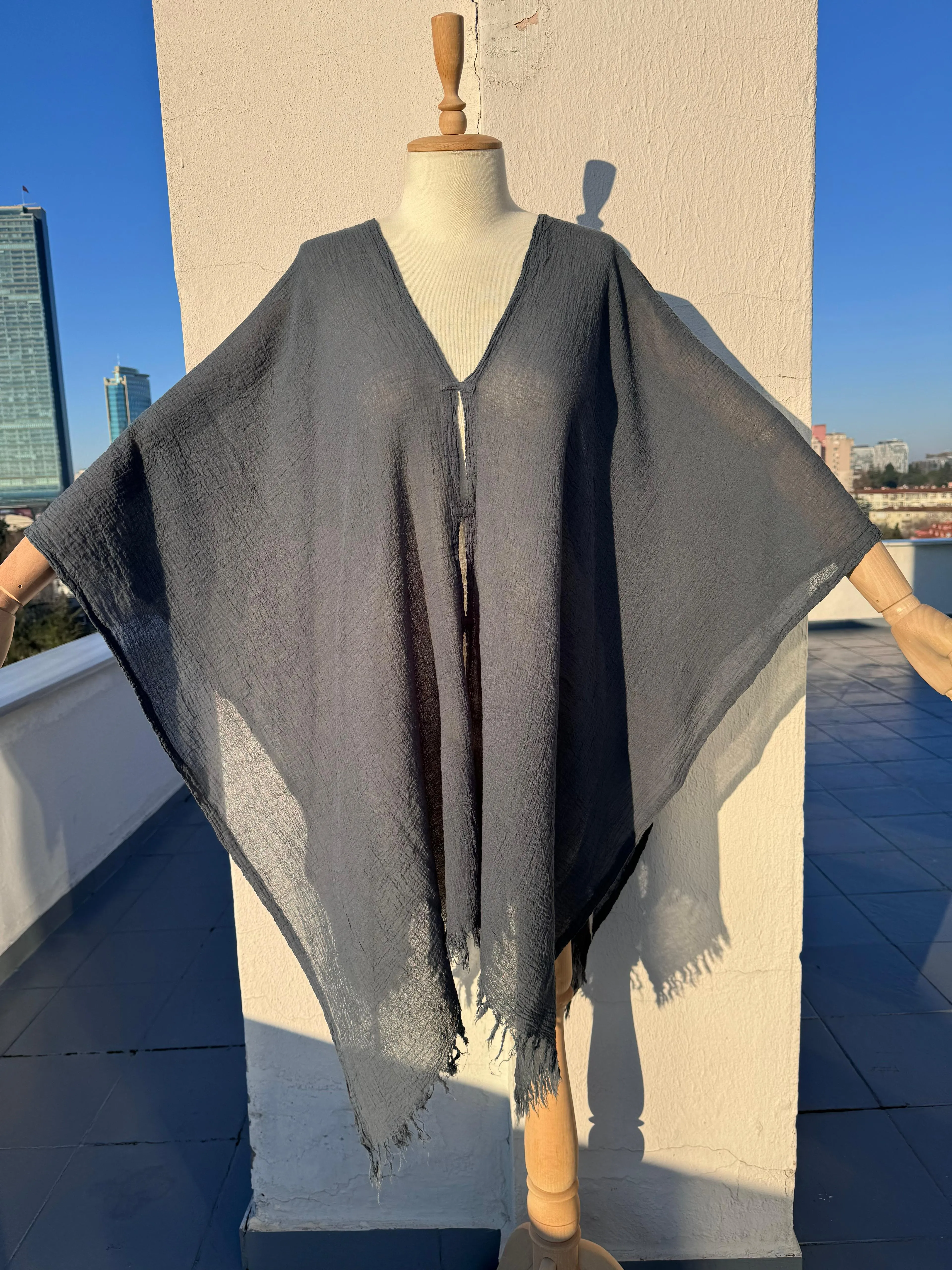 Ava Kimono - Vintage Navy