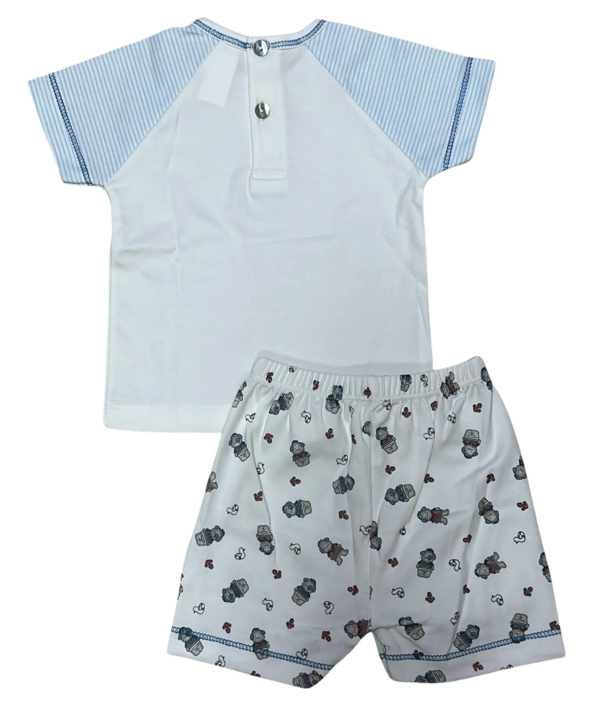 Baby Boy's "Nautical Dog" Sailor Short Set