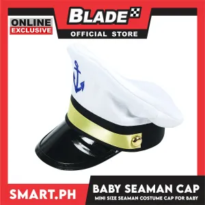 Baby Captain Marine Hat Seaman Sailor Cap with Anchor