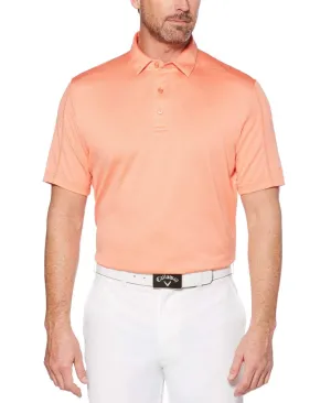Big & Tall Denim Jacquard Polo