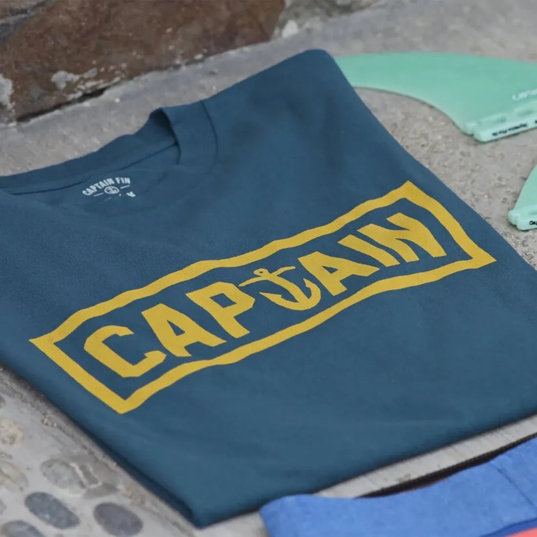 Captain Fin Co Naval T-Shirt - Dark Navy