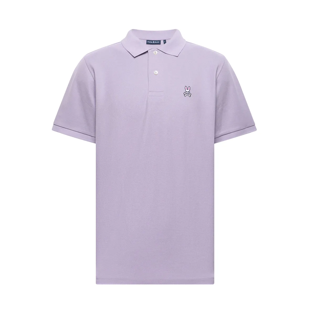 CLASSIC PIQUE POLO-LAVENDER GRAY