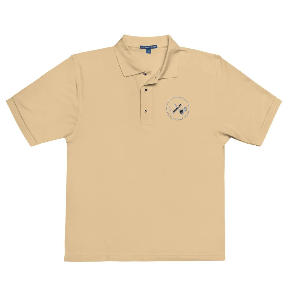 Clubs and Sticks Men's Premium Embroidered Polo