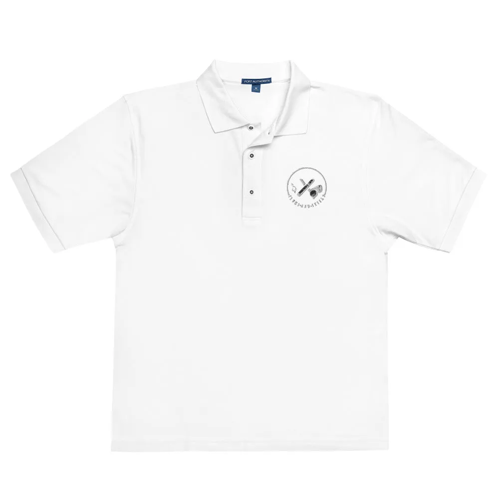 Clubs and Sticks Men's Premium Embroidered Polo