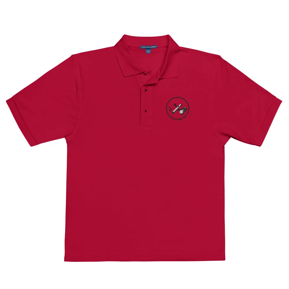 Clubs and Sticks Men's Premium Embroidered Polo
