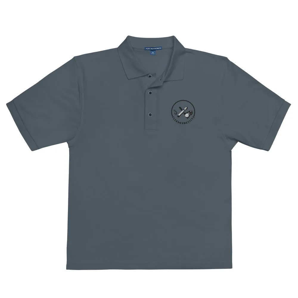 Clubs and Sticks Men's Premium Embroidered Polo
