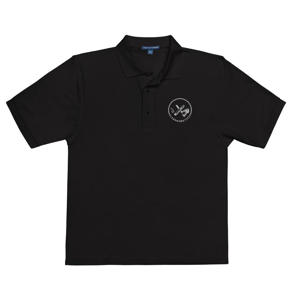 Clubs and Sticks Men's Premium Embroidered Polo
