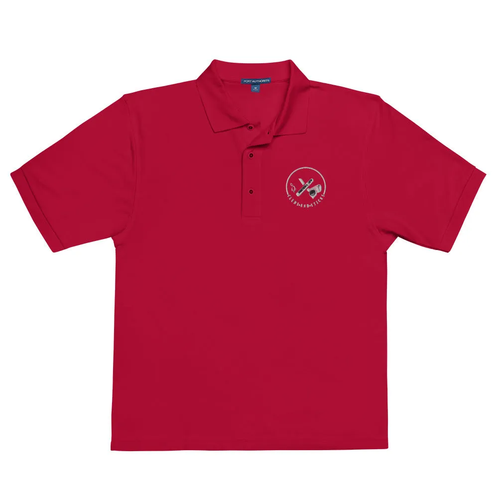 Clubs and Sticks Men's Premium Embroidered Polo
