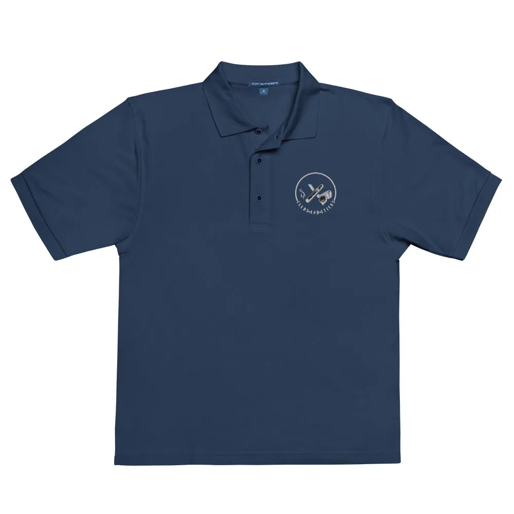 Clubs and Sticks Men's Premium Embroidered Polo