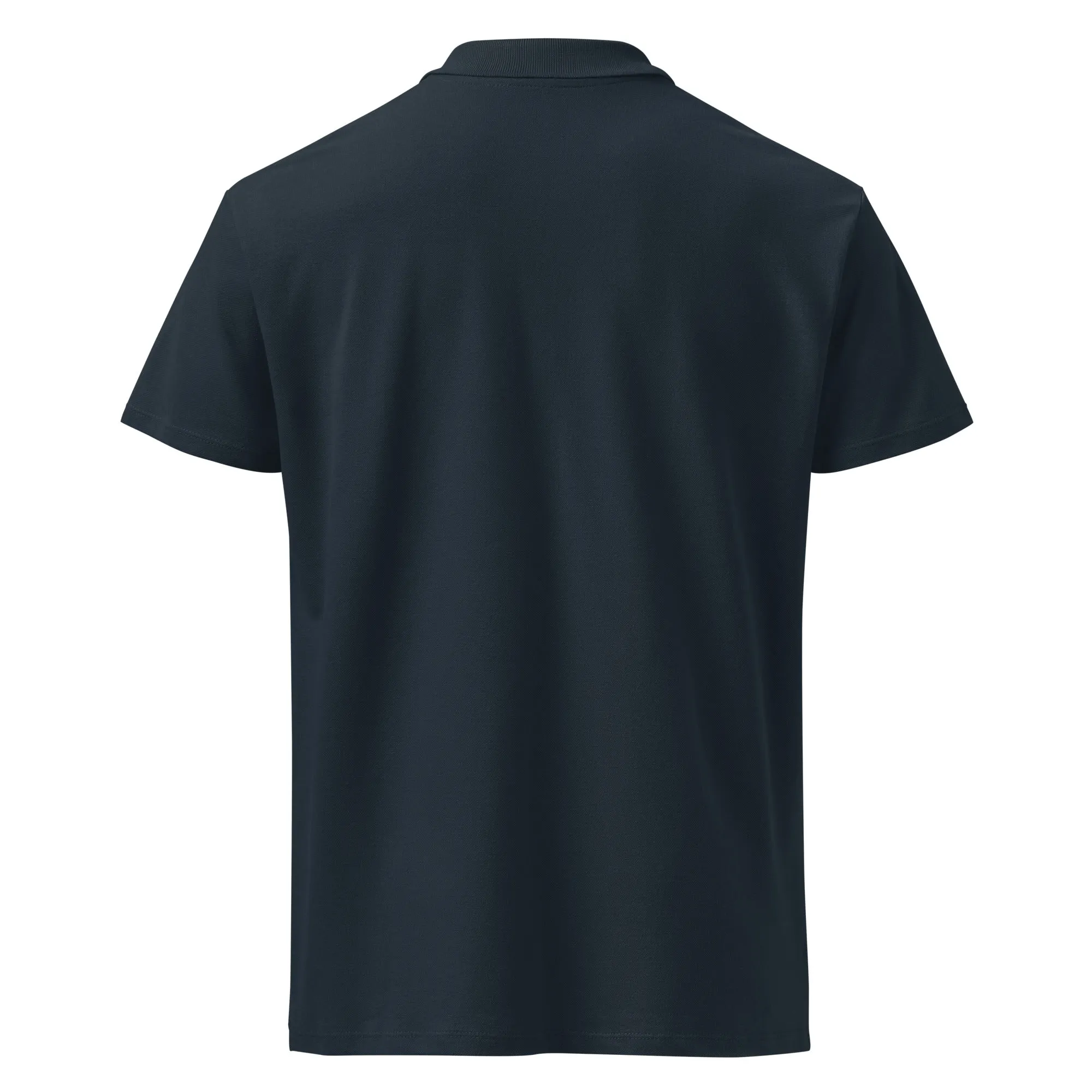 Clubs and Sticks Premium Pique Embroidered Polo Shirt - Yellow
