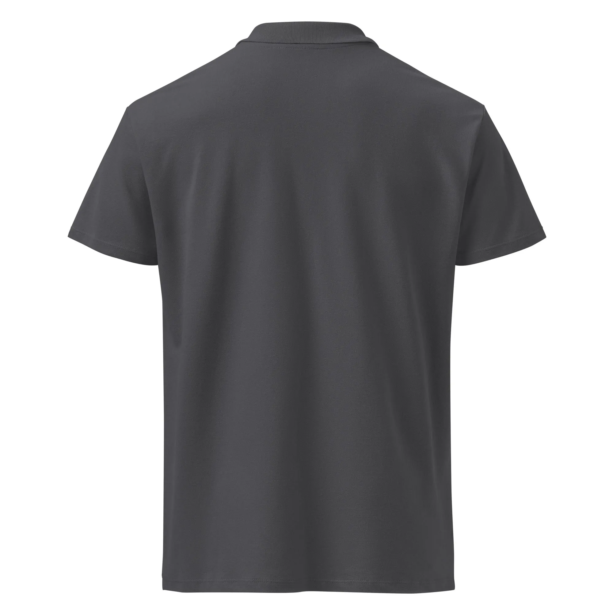 Clubs and Sticks Premium Pique Embroidered Polo Shirt - Yellow