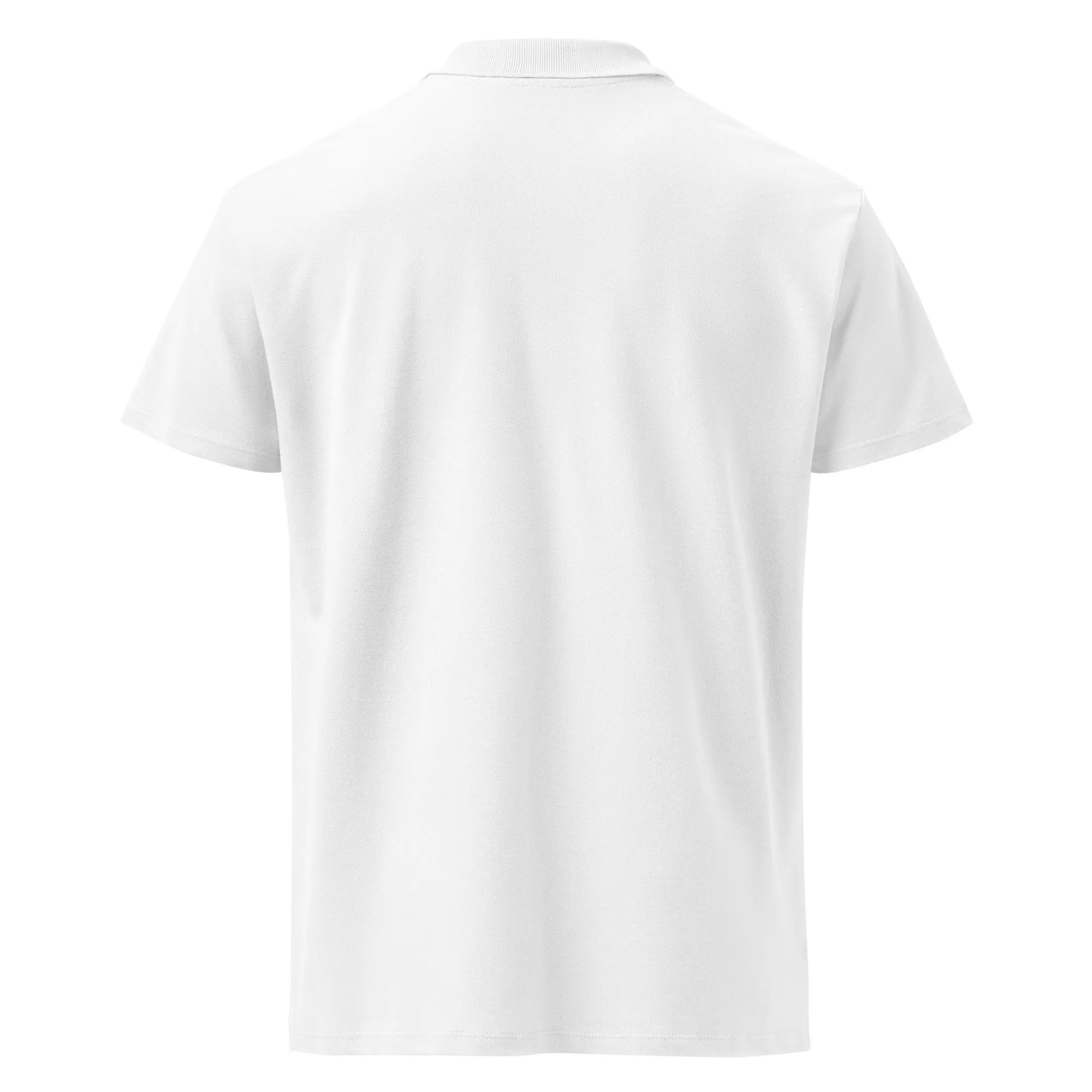 Clubs and Sticks Premium Pique Embroidered Polo Shirt - Yellow