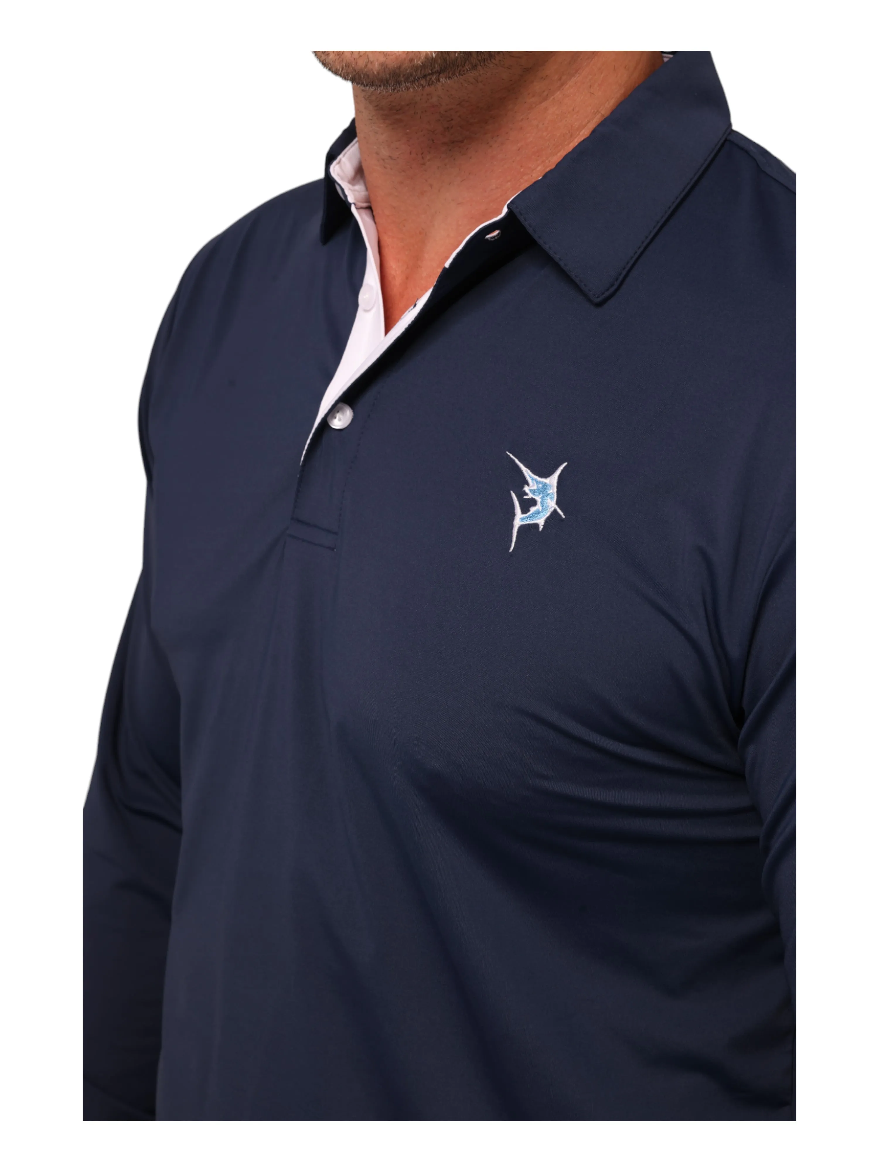 Coast Long Sleeve Polo