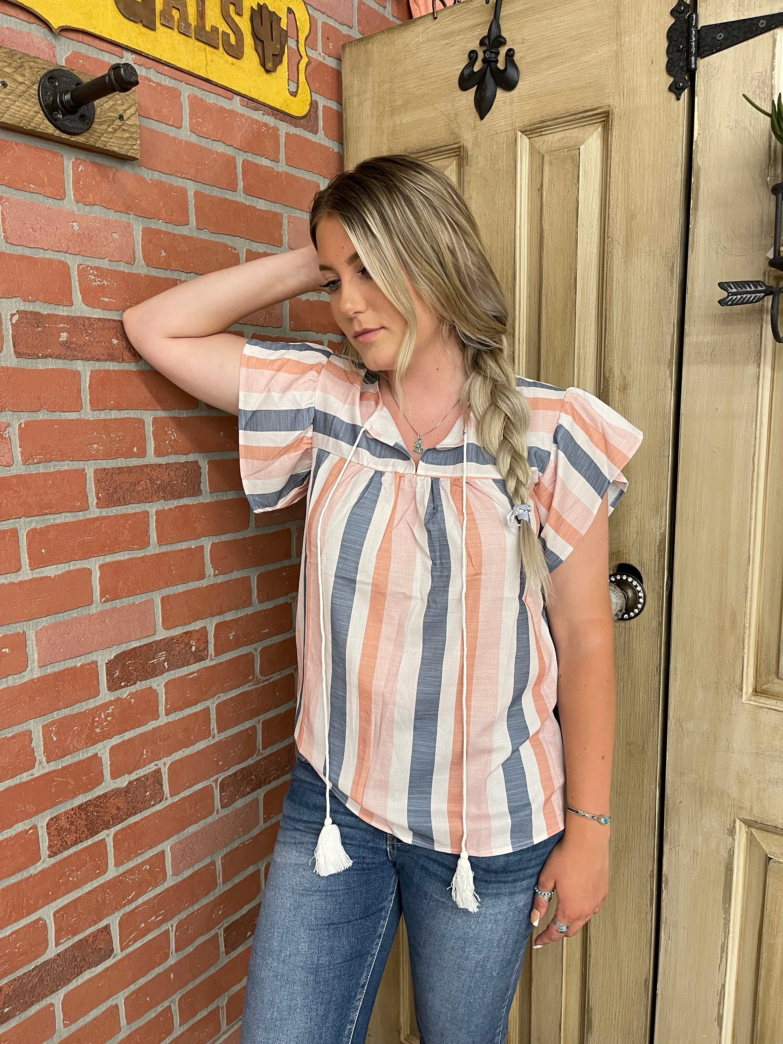 Colorful Stripe Top