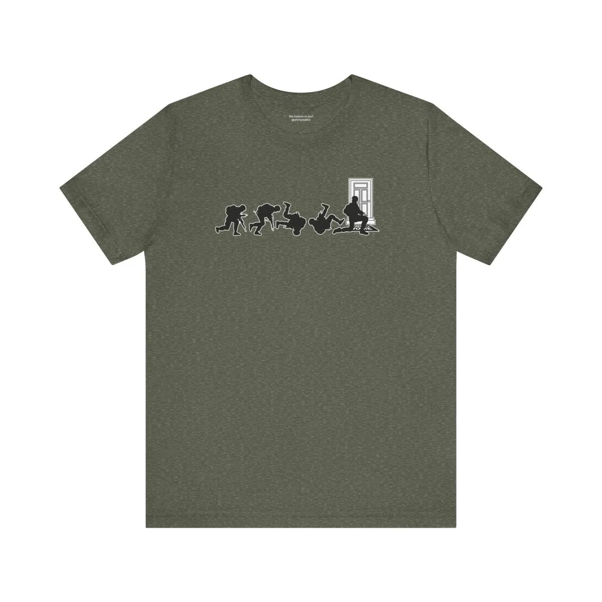 Combat Soldier Silhouette – Honoring Strength & Service
