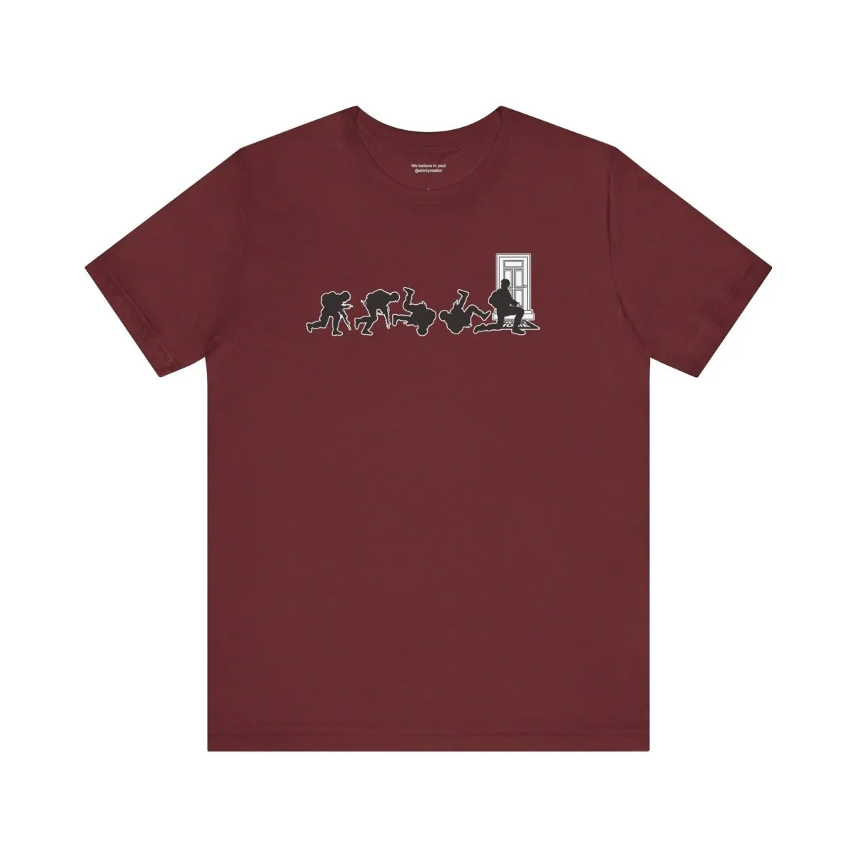 Combat Soldier Silhouette – Honoring Strength & Service