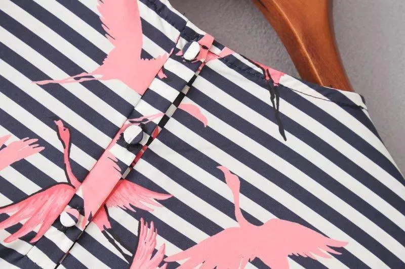 Crane Striped Blouse