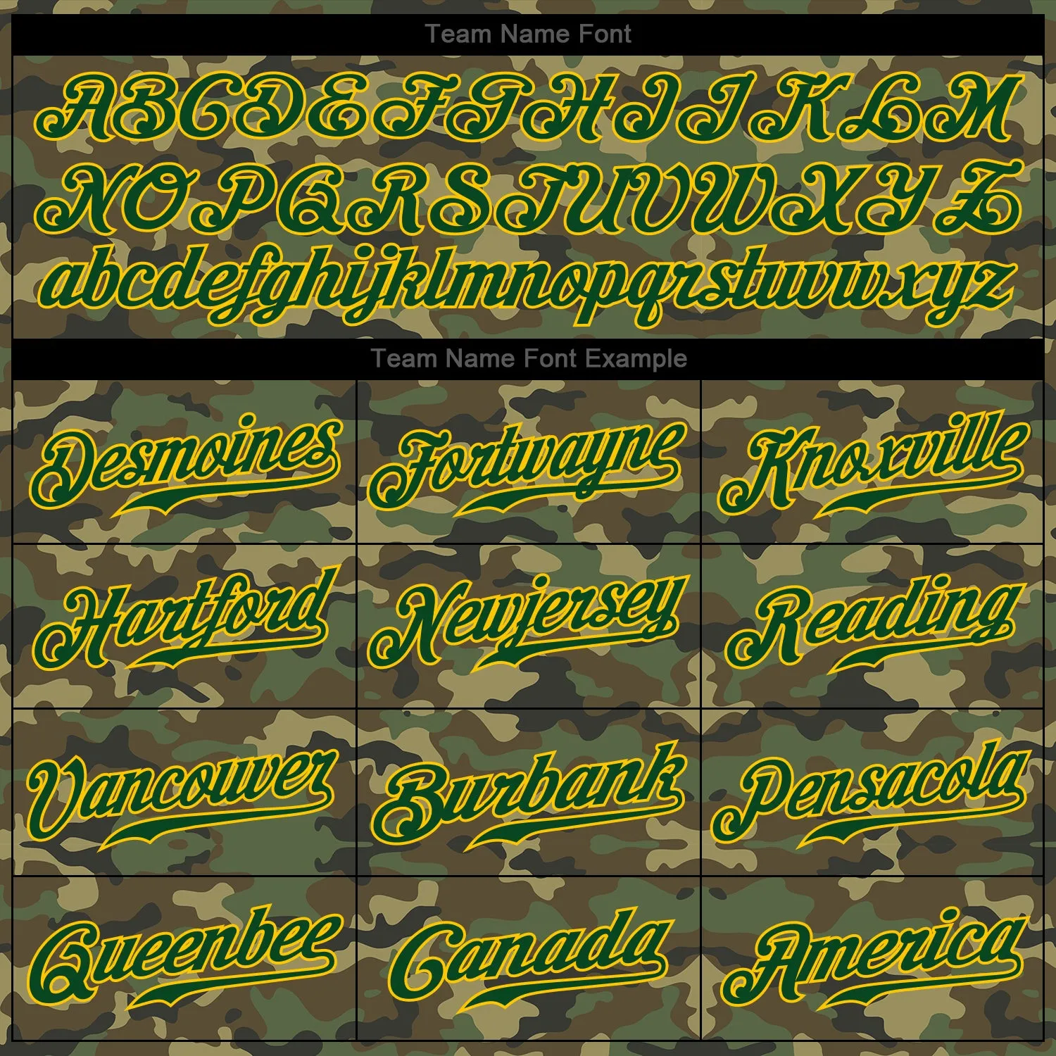 Custom Camo Green-Gold Authentic Salute To Service Baseball Jersey