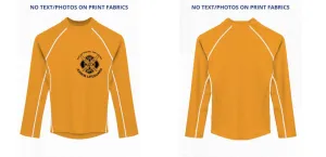 Custom Rash Guard (Kids, Women, Men) Long Sleeve
