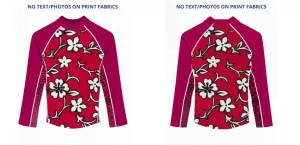 Custom Rash Guard (Kids, Women, Men) Long Sleeve