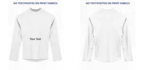 Custom Rash Guard (Kids, Women, Men) Long Sleeve