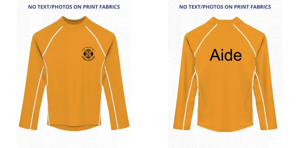 Custom Rash Guard (Kids, Women, Men) Long Sleeve
