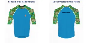 Custom Rash Guard (Kids, Women, Men) Short Sleeve