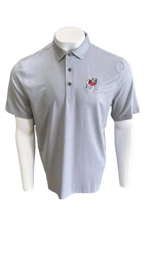 Cutter & Buck Georgia Bulldogs Pike Eco Symmetry Print Stretch Polo