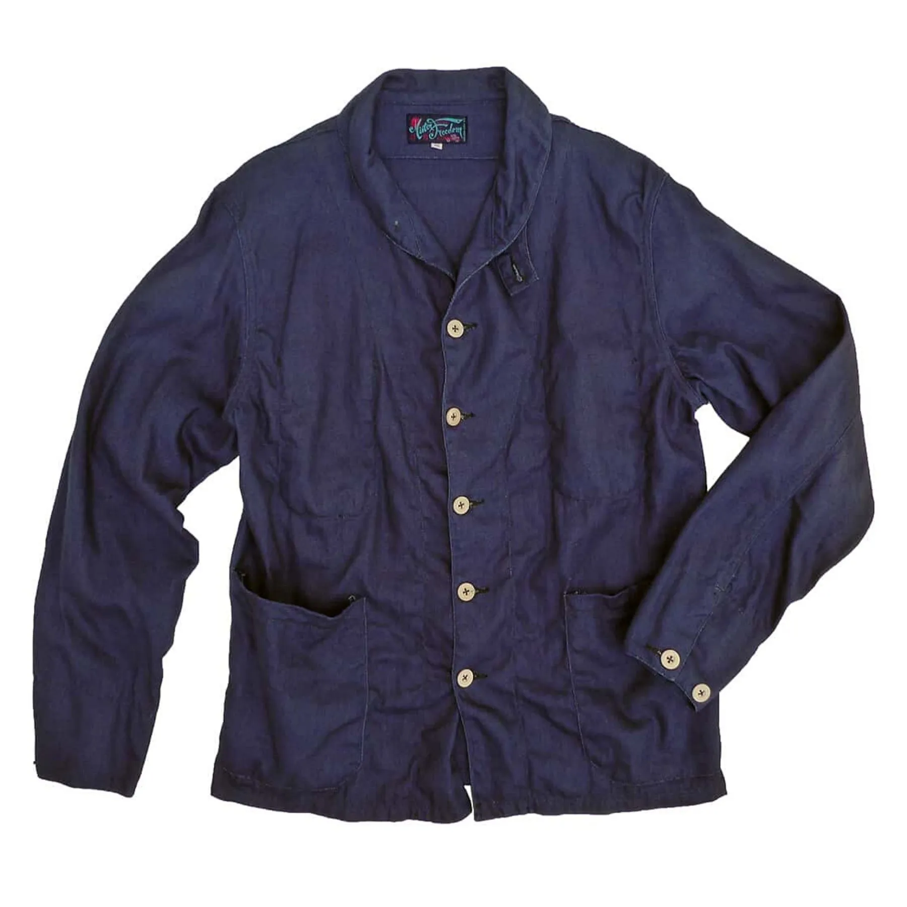 Dockyard Jacket - Indigo HBT