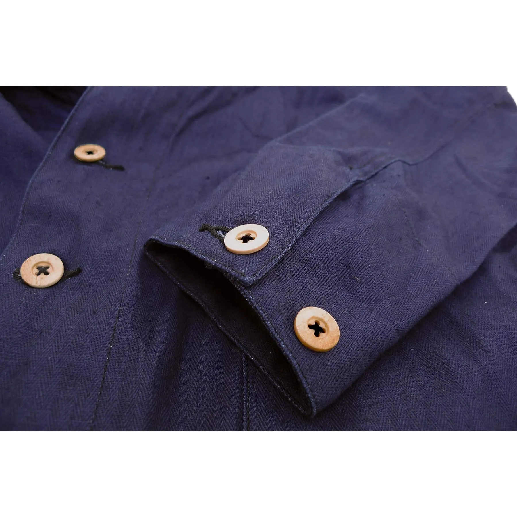 Dockyard Jacket - Indigo HBT