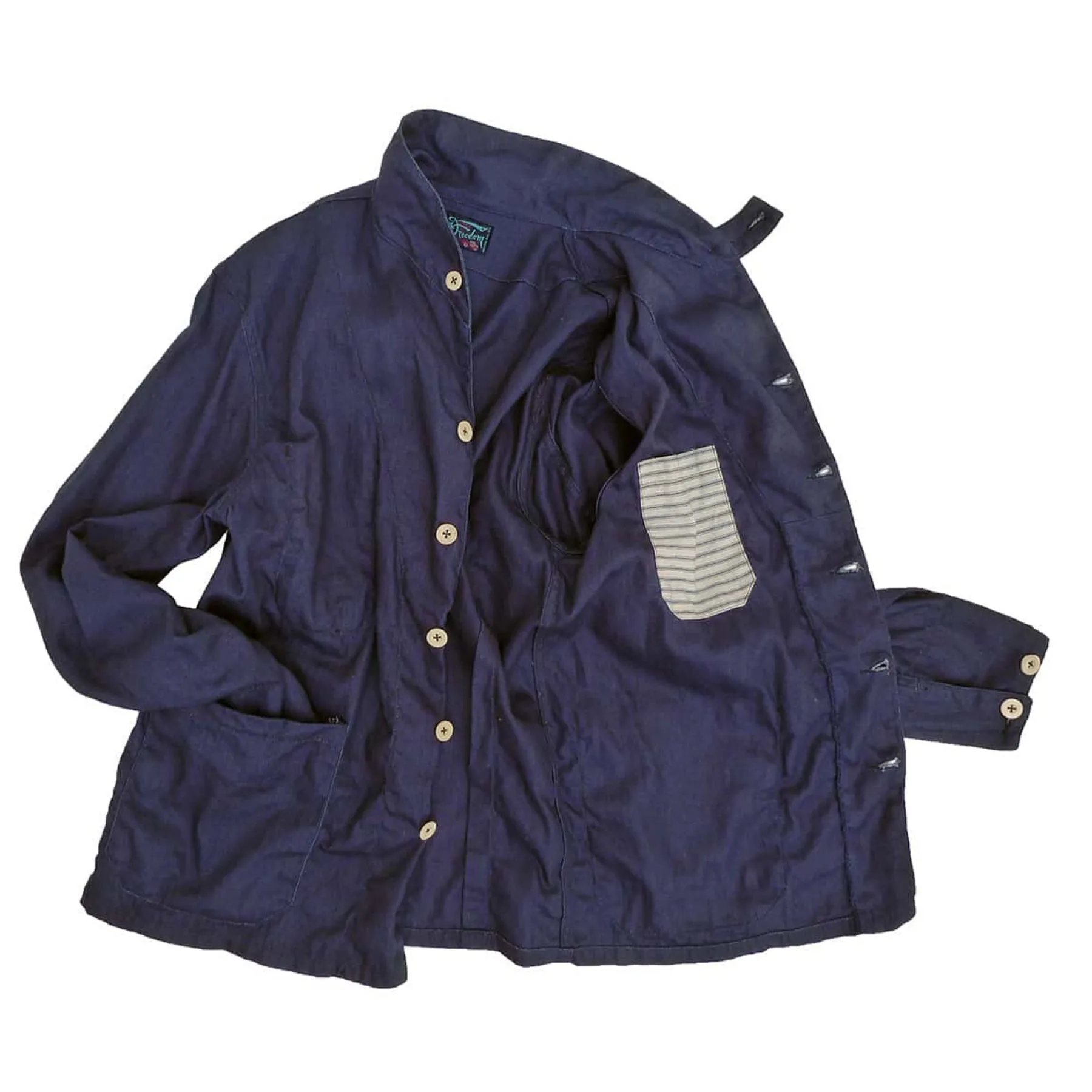 Dockyard Jacket - Indigo HBT